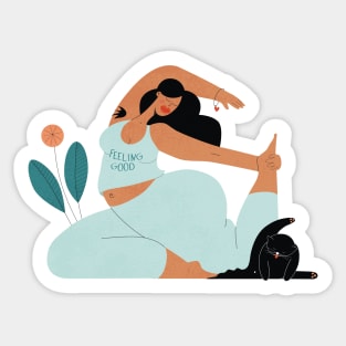 Feeling good Sticker